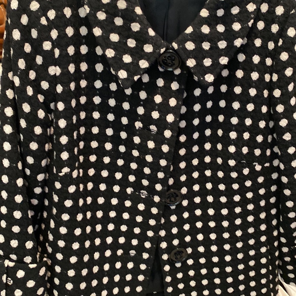 Gorgeous Designer Fitted Wool Jacket - image 4